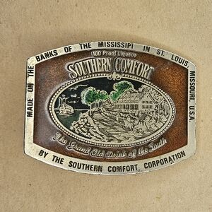 Southern Comfort Belt Buckle